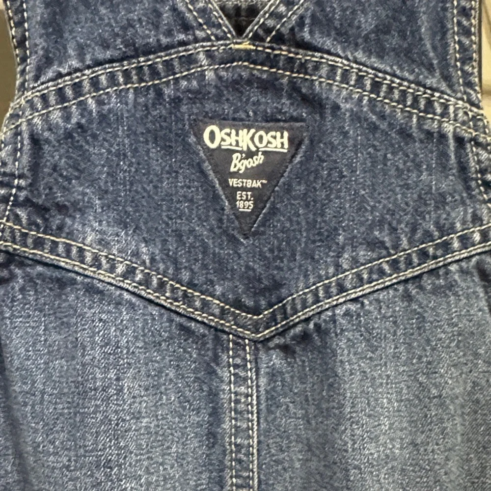 OshKosh B'gosh Blue Denim Overalls size 24 months
